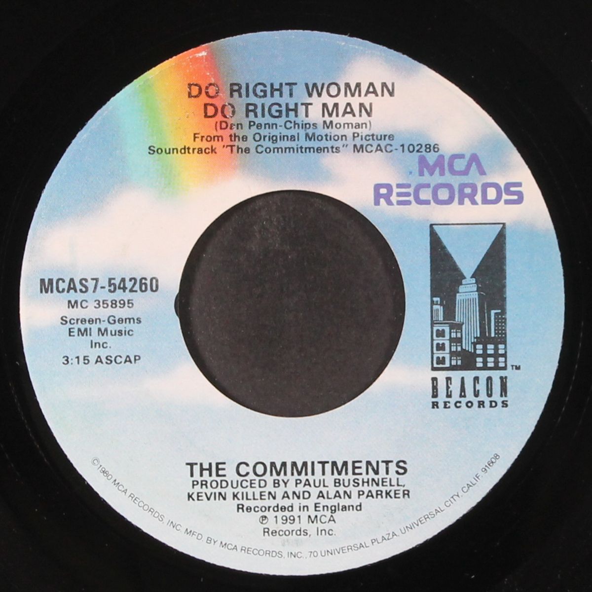 try a little tenderness / do right woman, do right man by COMMITMENTS