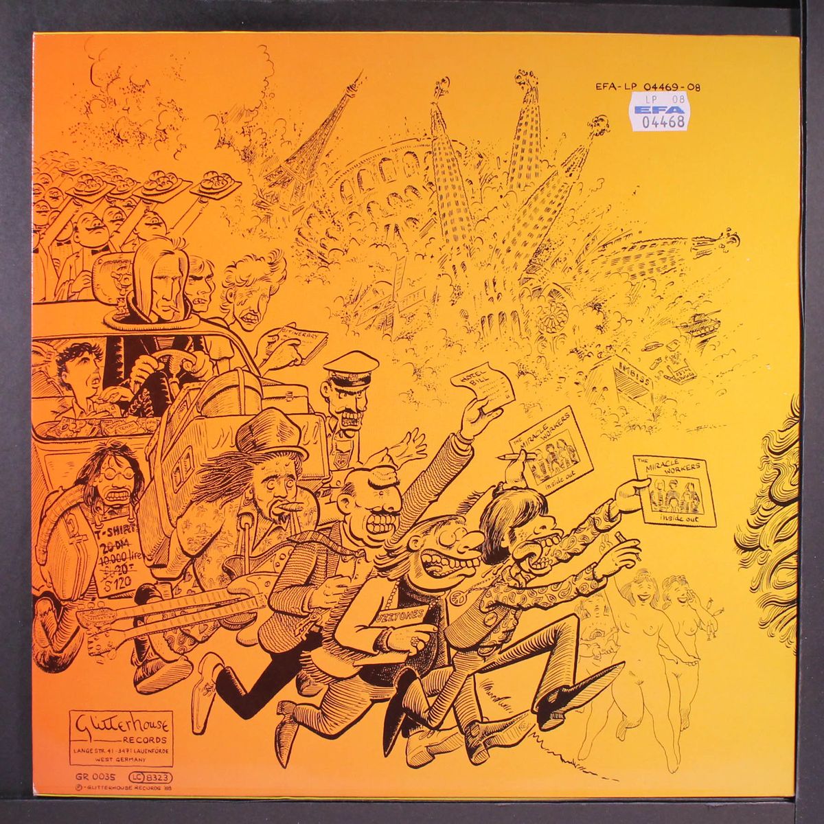 live at the forum; europe 87 by MIRACLE WORKERS