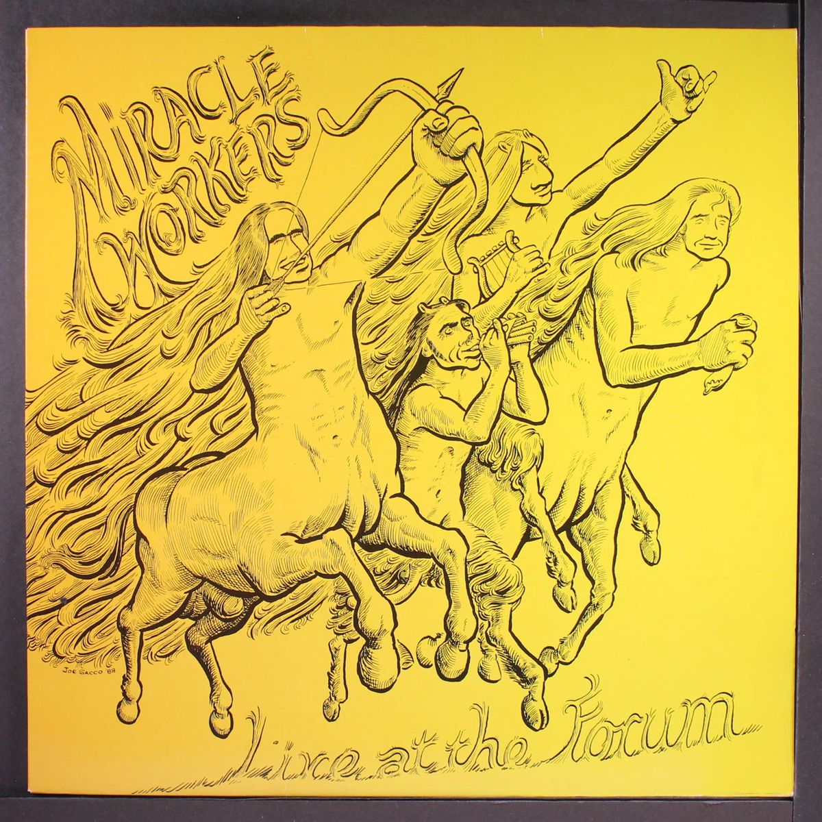 live at the forum; europe 87 by MIRACLE WORKERS