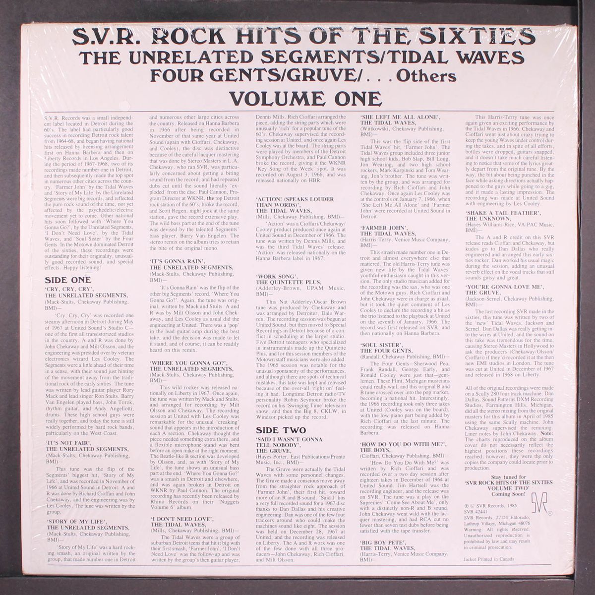 svr rock hits of the sixties by VARIOUS