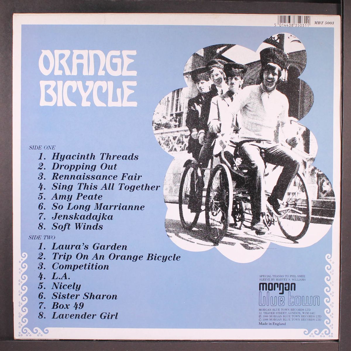 let's take a trip on an orange bicycle by ORANGE BICYCLE
