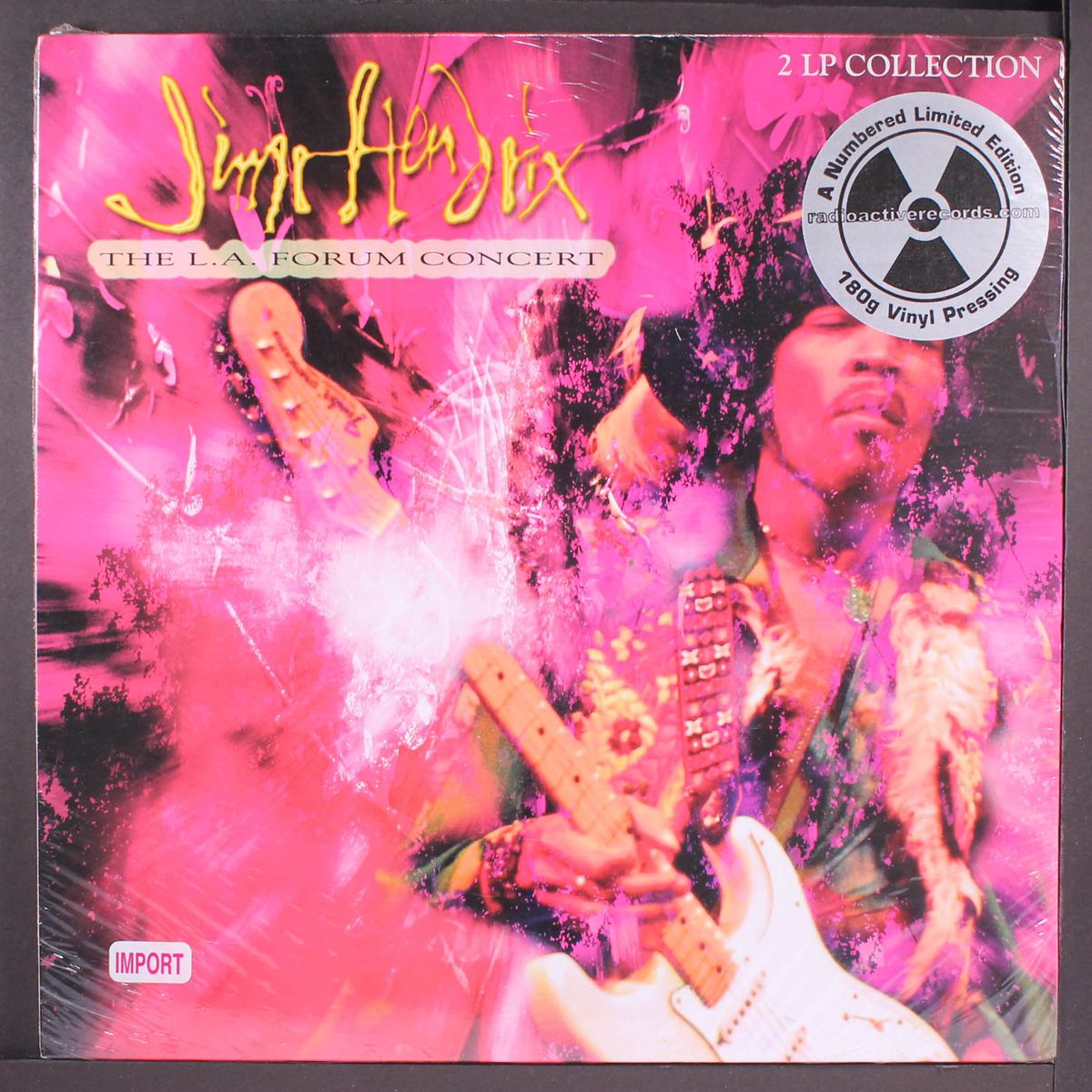 the l.a. forum concert by JIMI HENDRIX