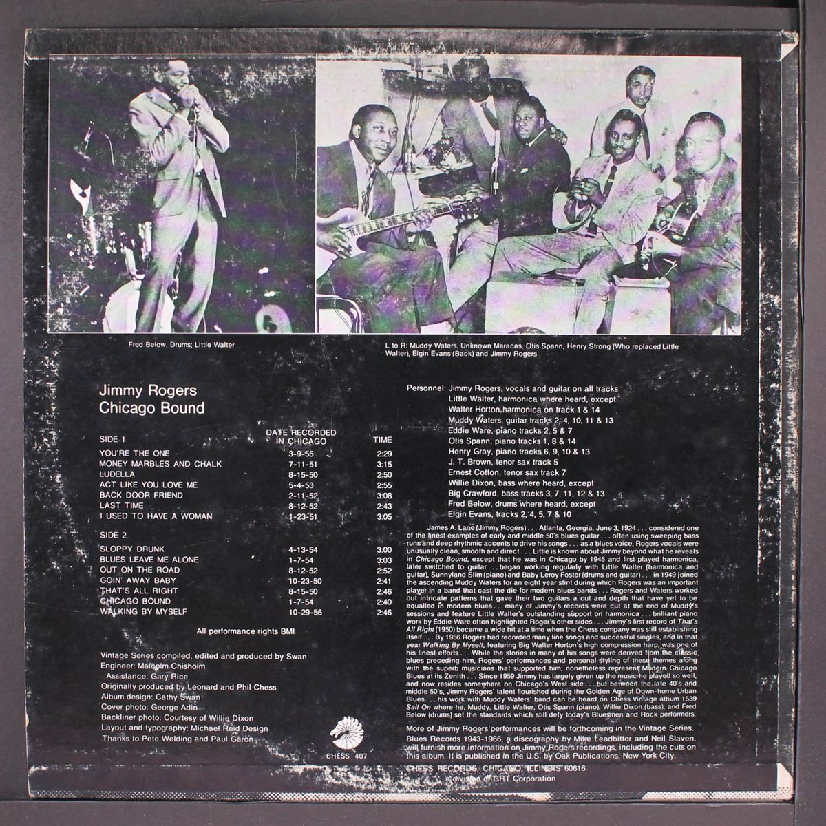 chicago bound by JIMMY ROGERS