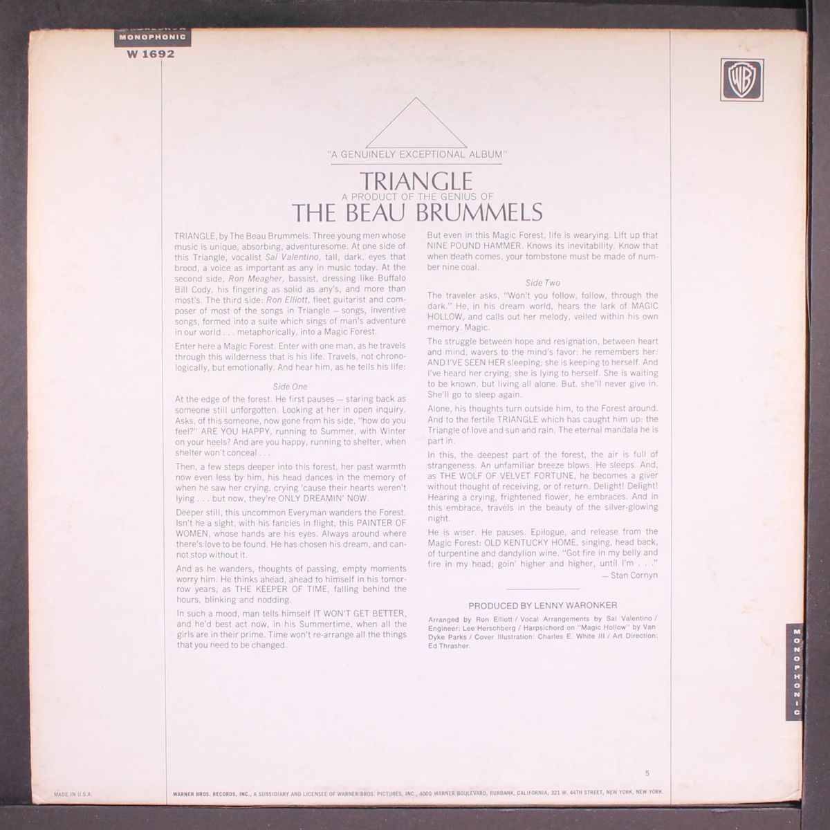 triangle by BEAU BRUMMELS