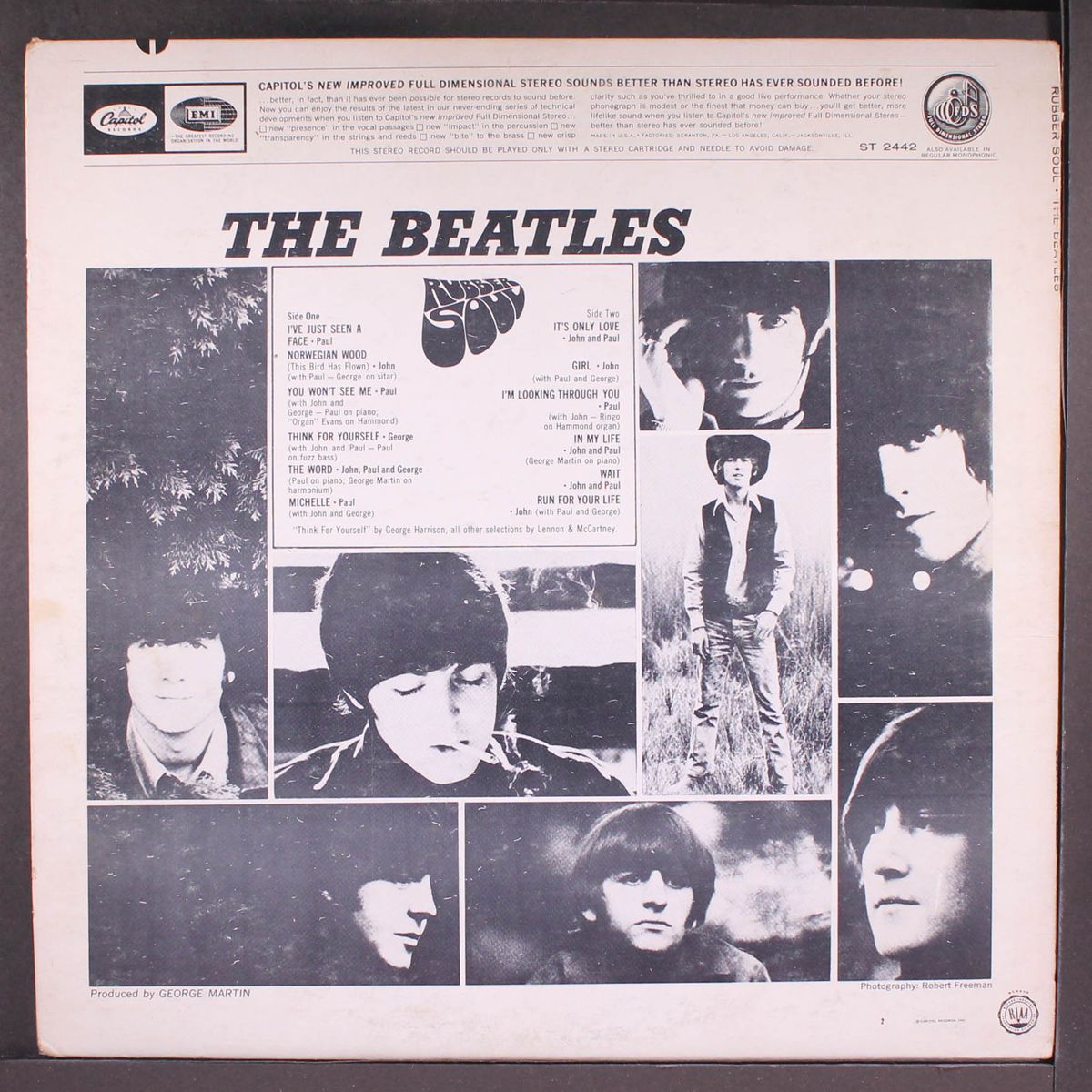 rubber soul by BEATLES
