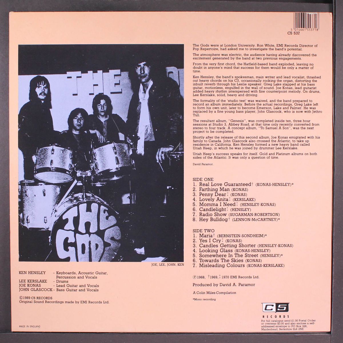 best of the gods featuring ken hensley by GODS