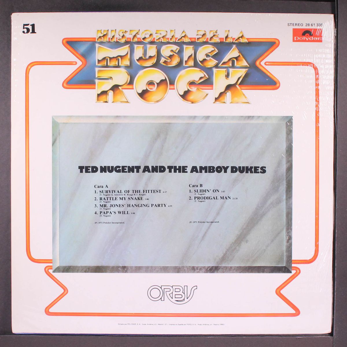 historia de la musica rock by TED NUGENT & AMBOY DUKES
