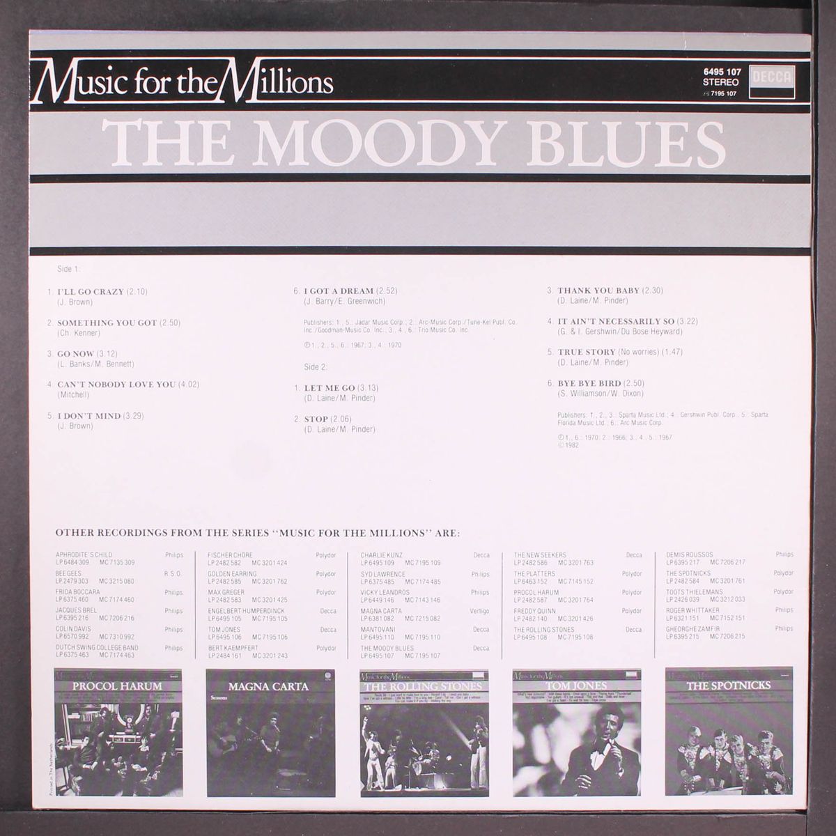 the moody blues by MOODY BLUES