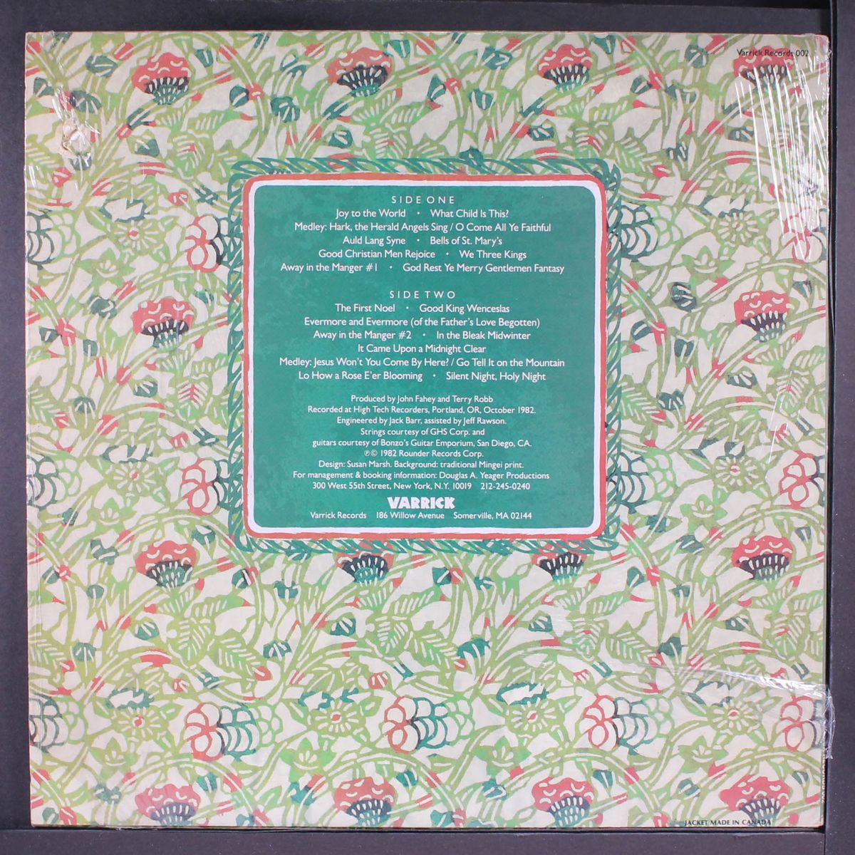 christmas guitar, vol. 1 by JOHN FAHEY