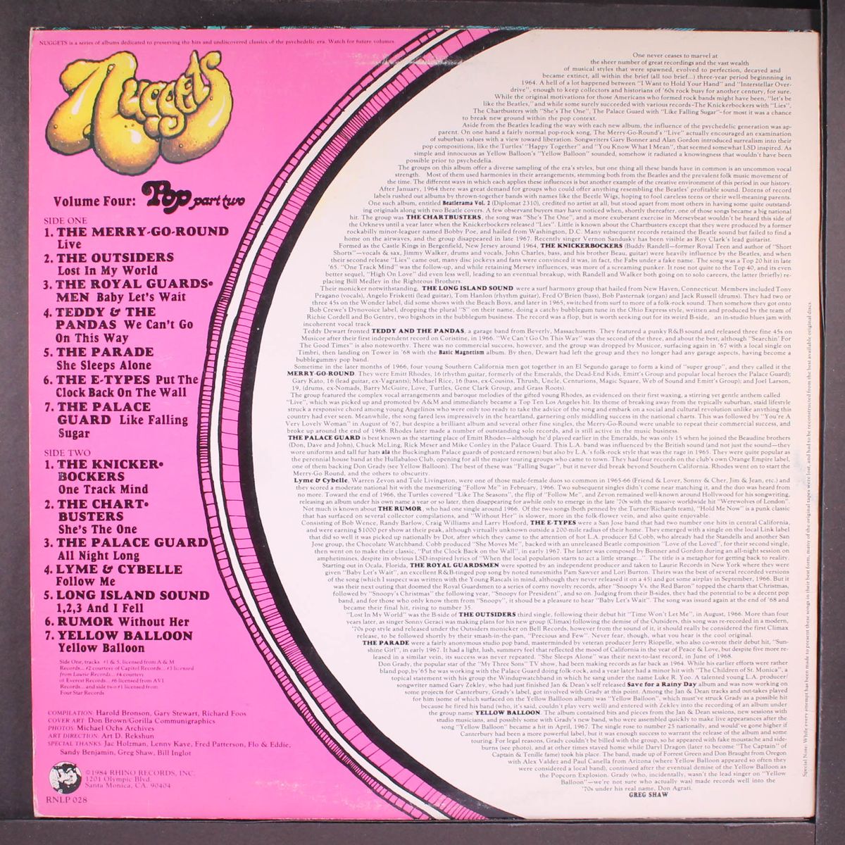nuggets, vol. 4: pop, part two by VARIOUS