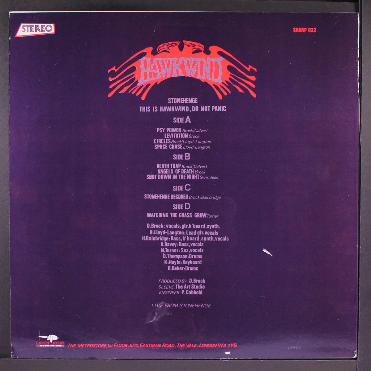 this is...do not panic by HAWKWIND