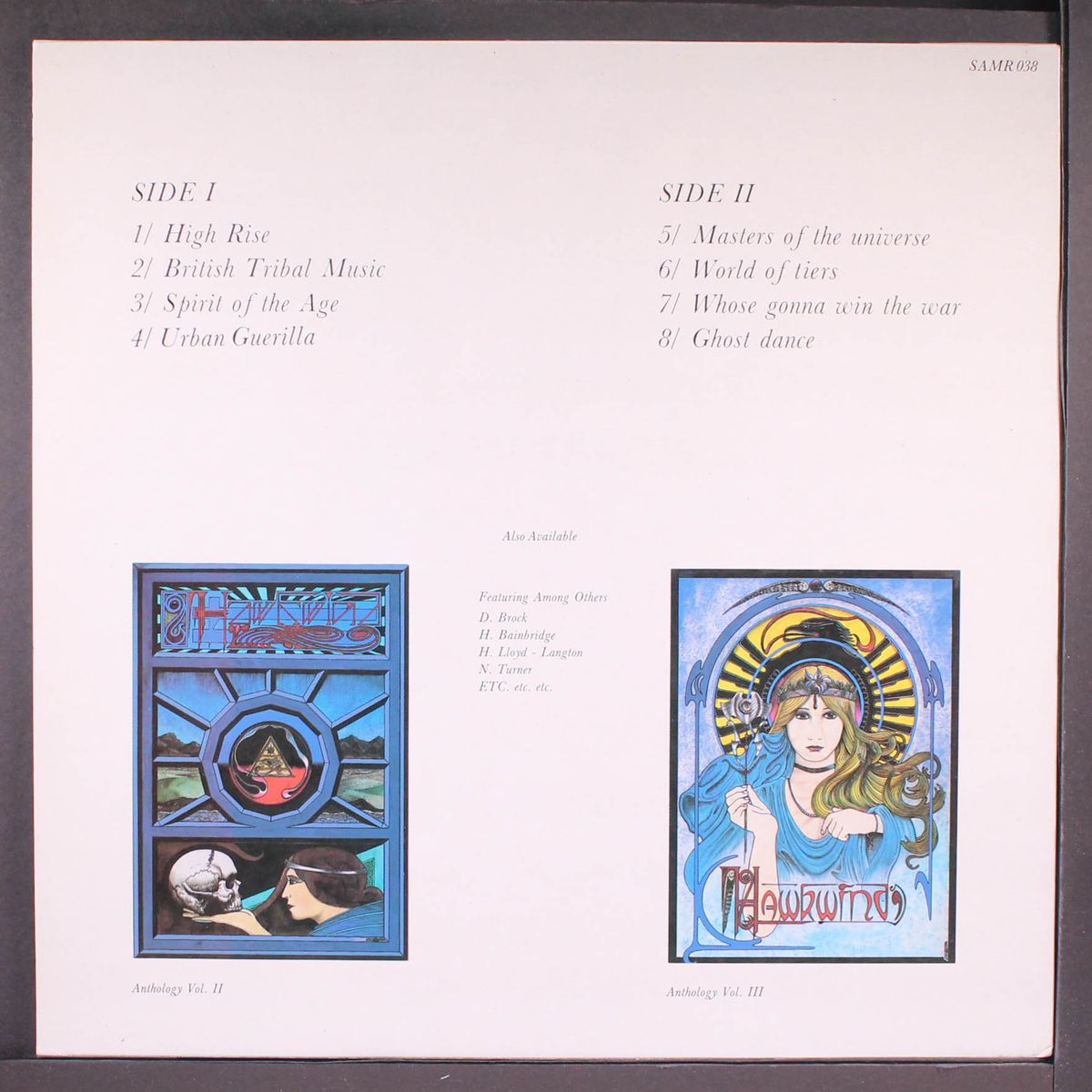 anthology vol. 1 by HAWKWIND