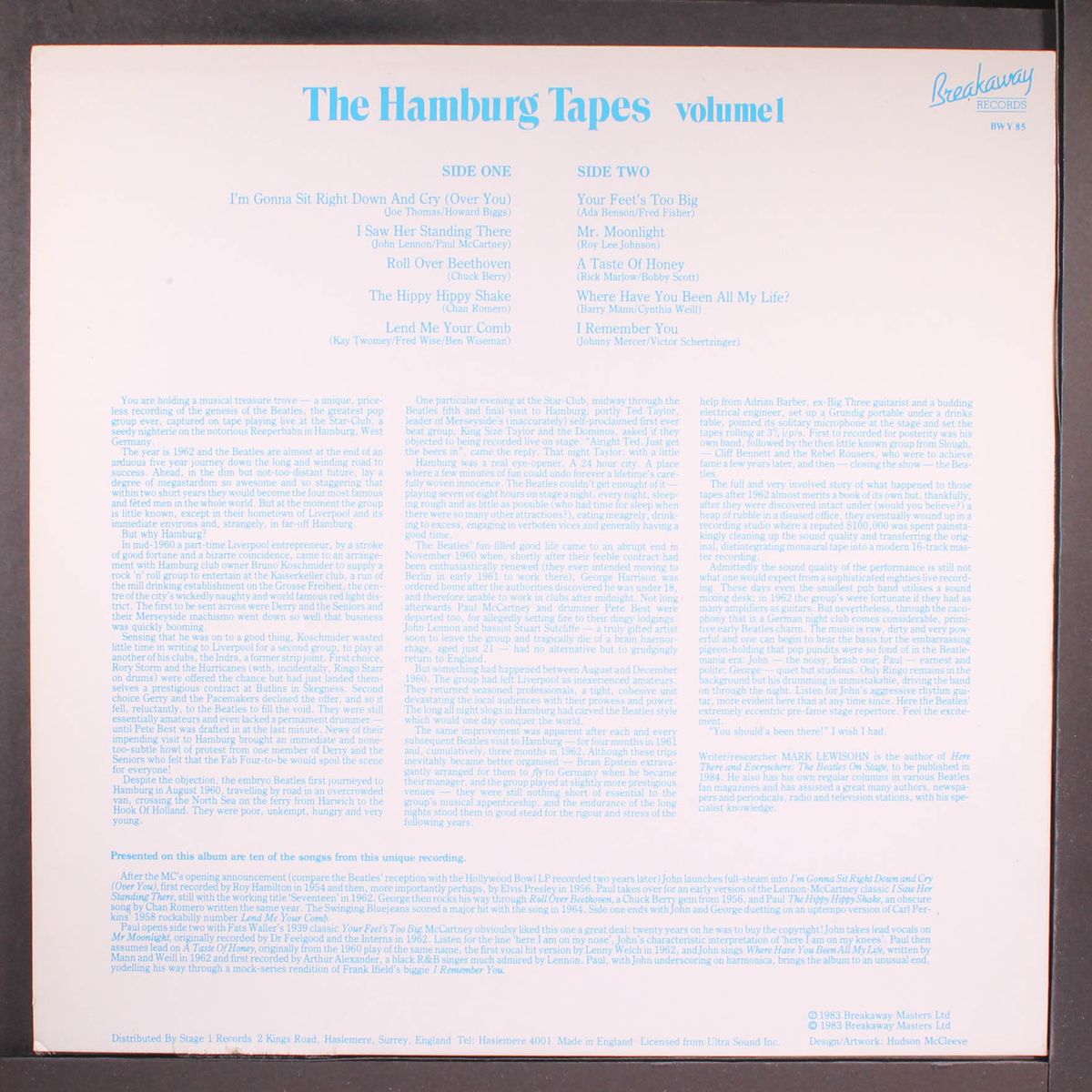 the hamburg tapes, vol. 1 by BEATLES