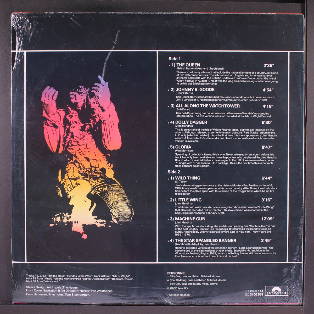 live by JIMI HENDRIX