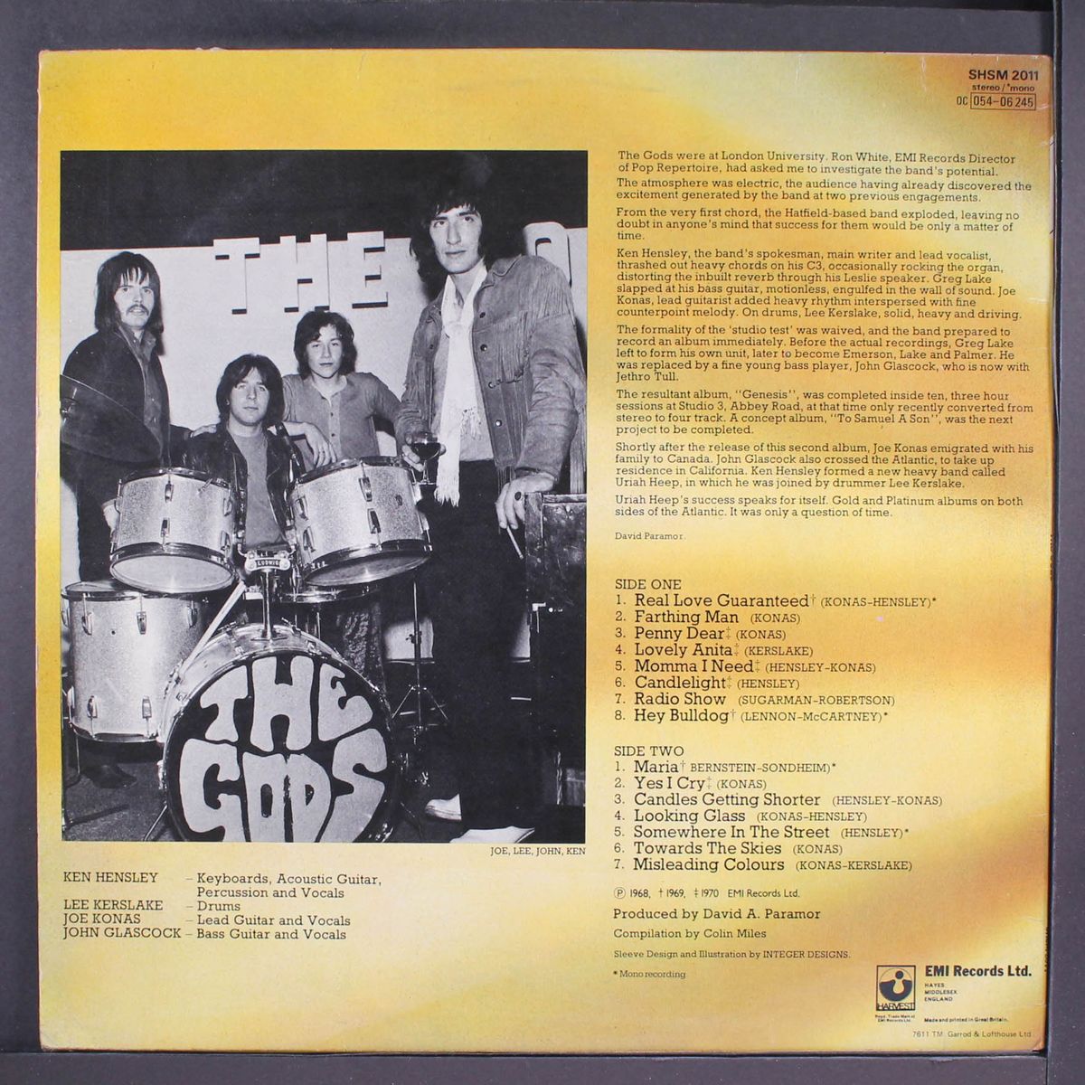 the gods featuring ken hensley by GODS