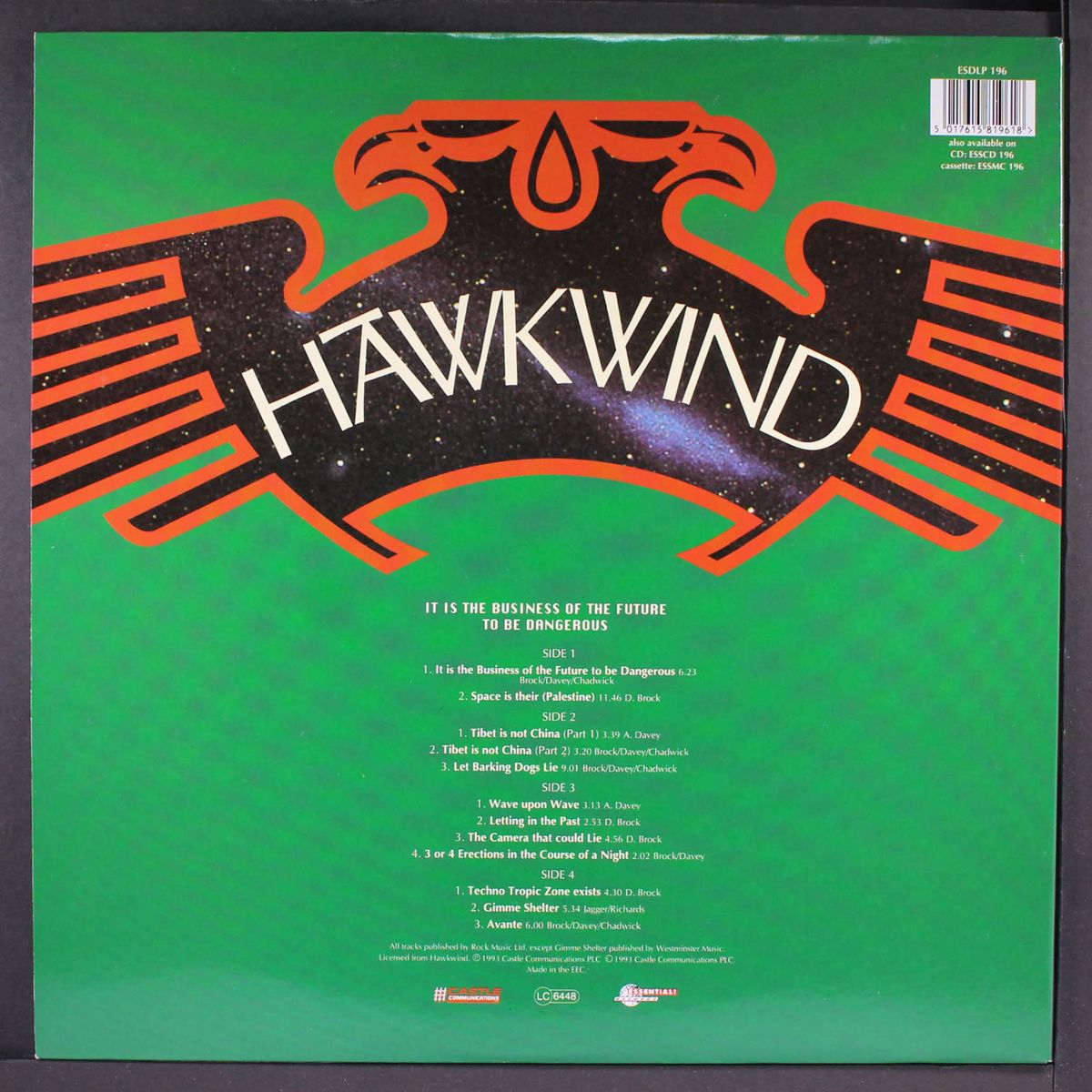 it is the business of the future to be dangerous by HAWKWIND