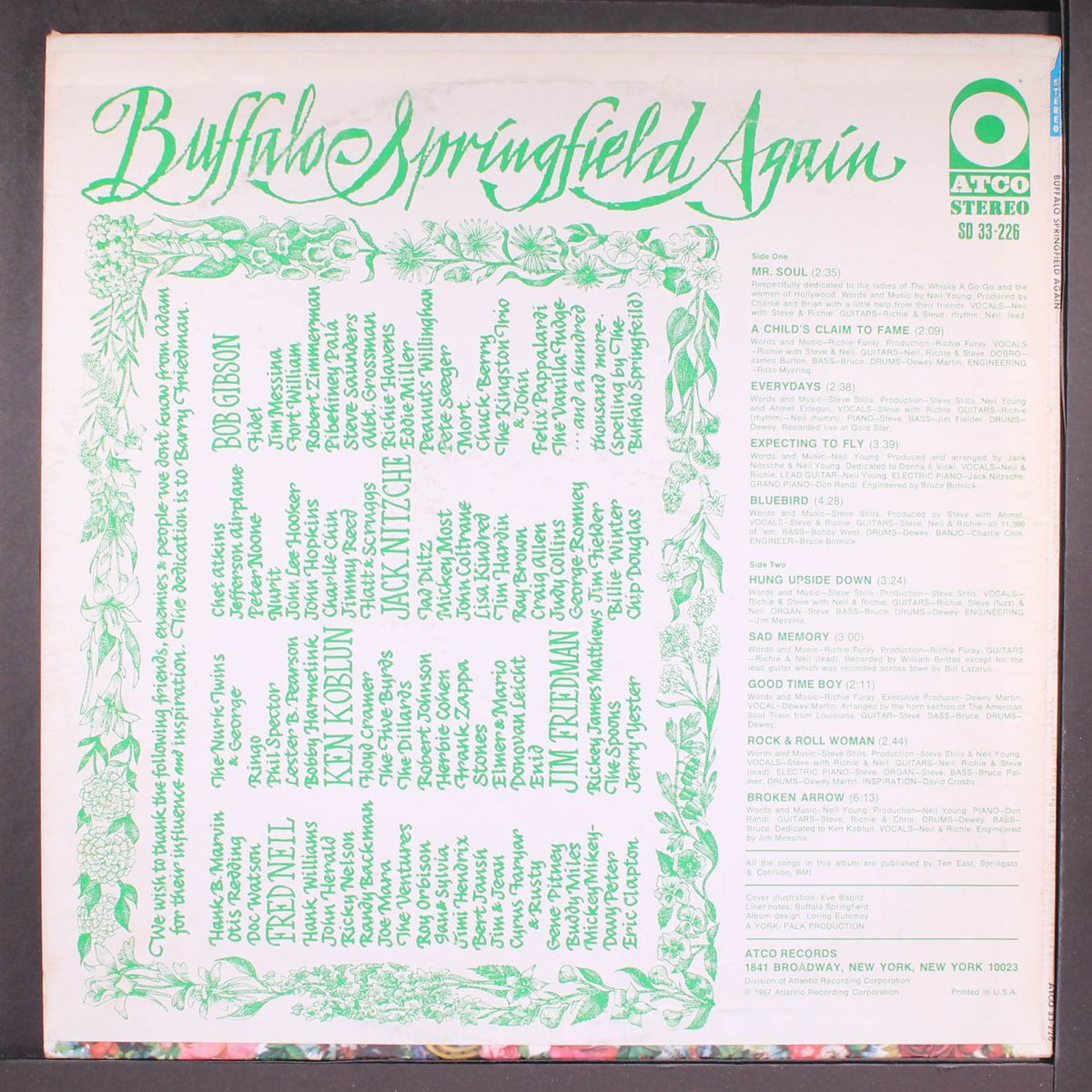 buffalo springfield again by BUFFALO SPRINGFIELD