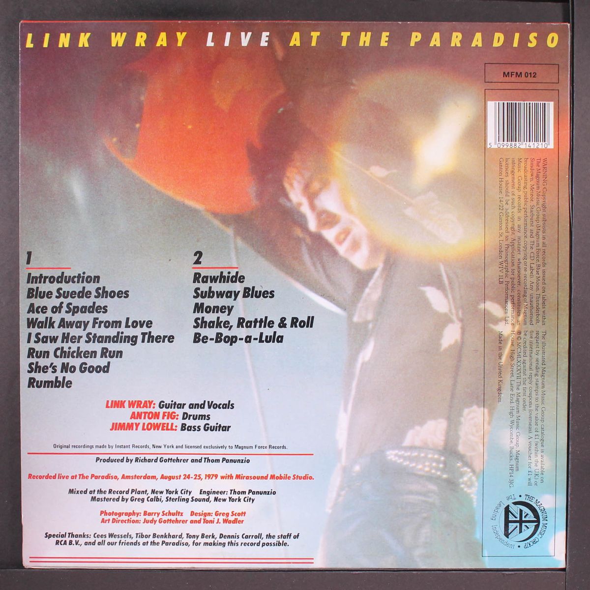 live at the paradiso by LINK WRAY