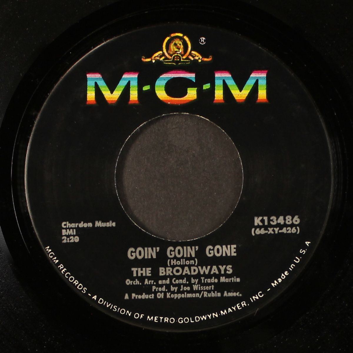 are you telling me goodbye? / goin' goin' gone by BROADWAYS