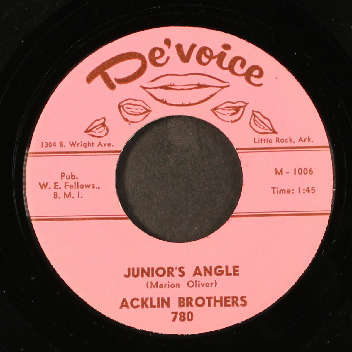 junior's angle / i want my baby by ACKLIN BROTHERS