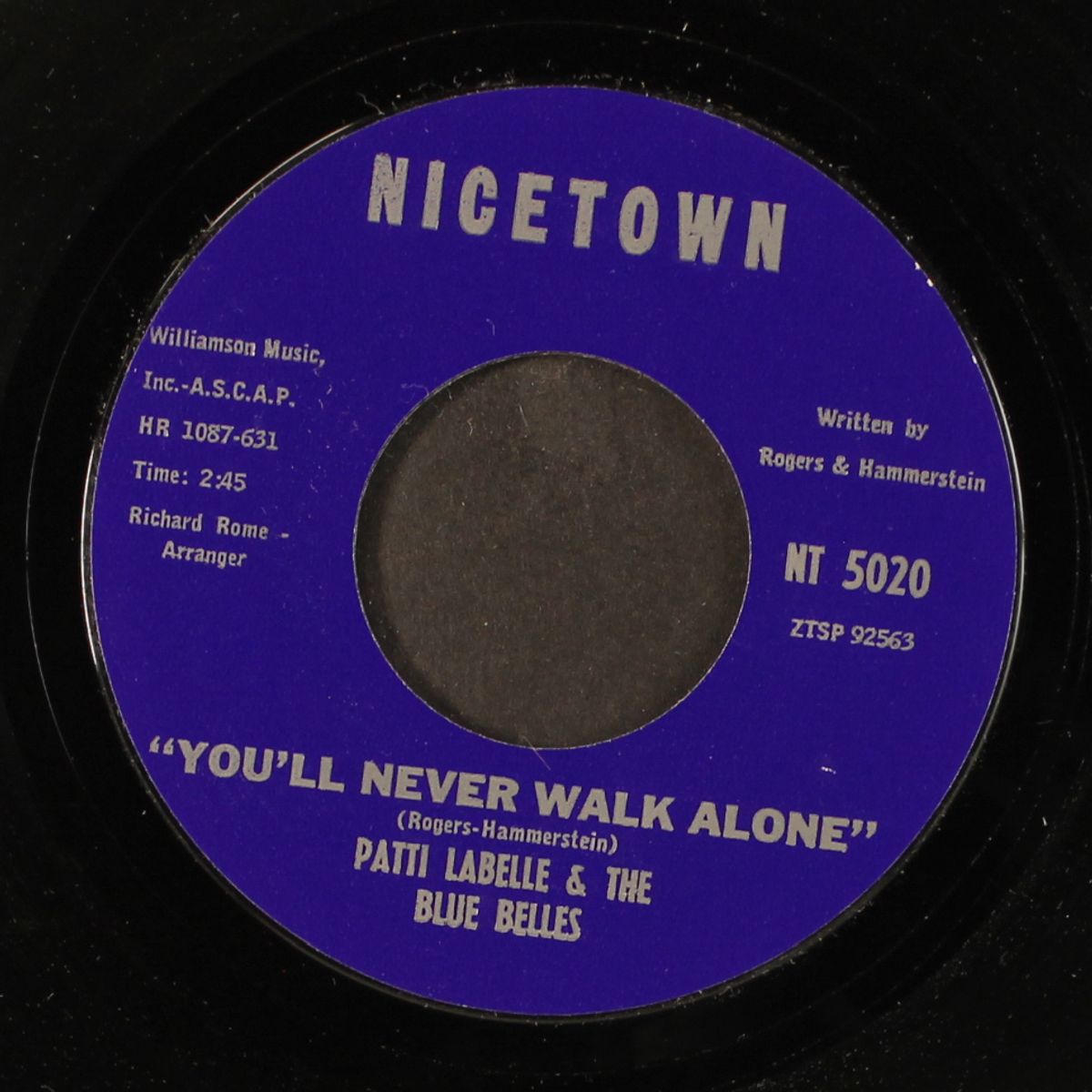 you'll never walk alone / where are you by PATTY LABELLE & BLUE BELLES