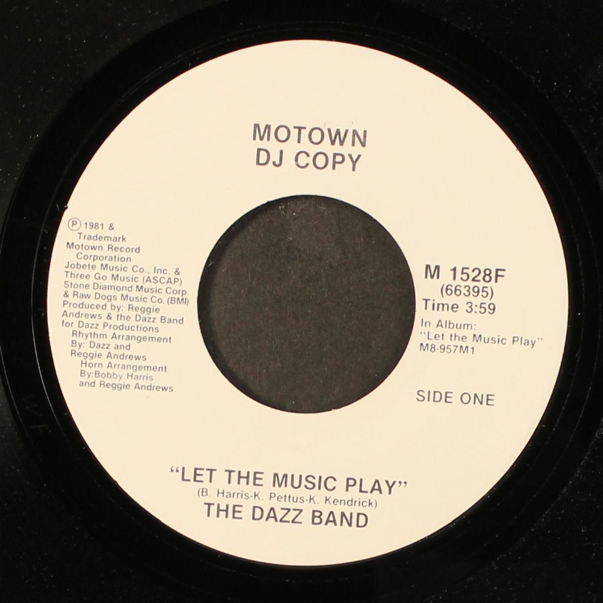 let the music play / same by DAZZ BAND