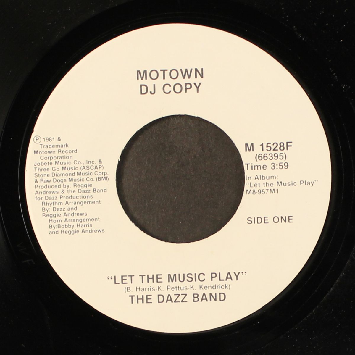 let the music play / same by DAZZ BAND