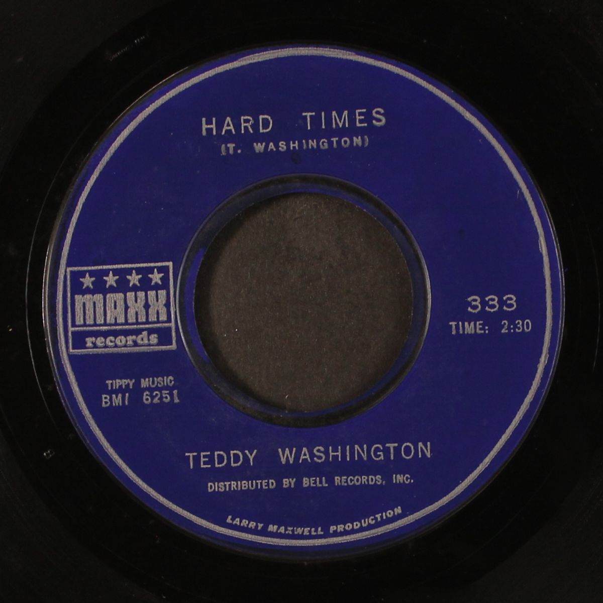 hard times / come on by TEDDY WASHINGTON