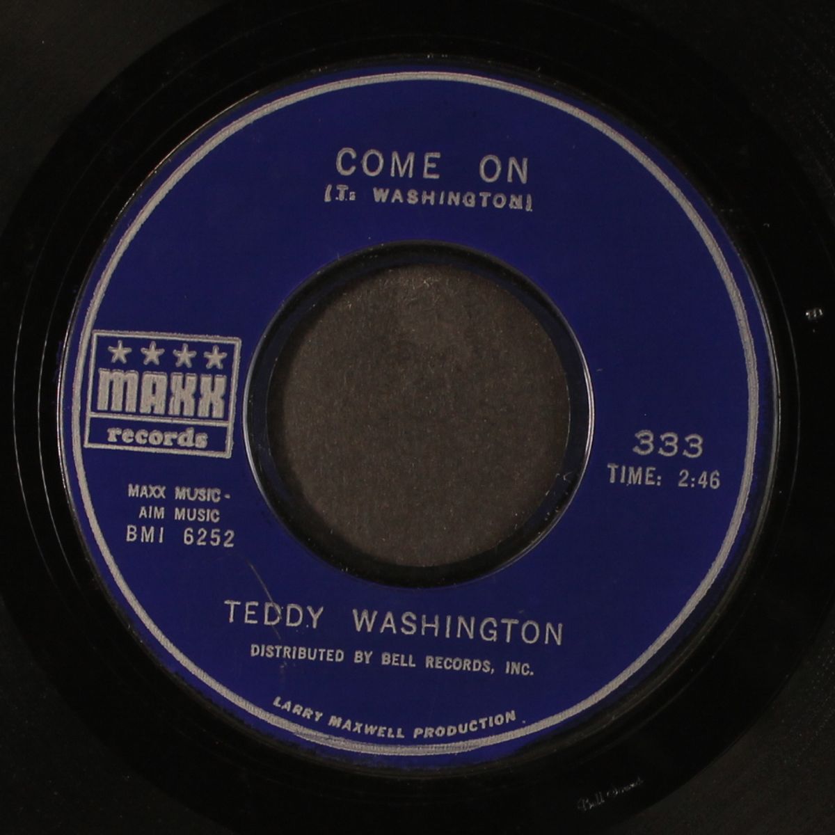 hard times / come on by TEDDY WASHINGTON
