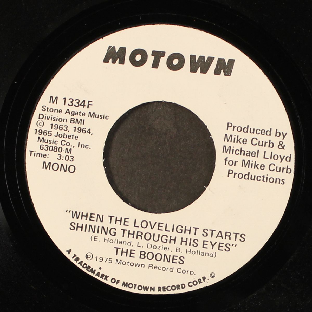when the lovelight starts shining through his eyes / mono by BOONES