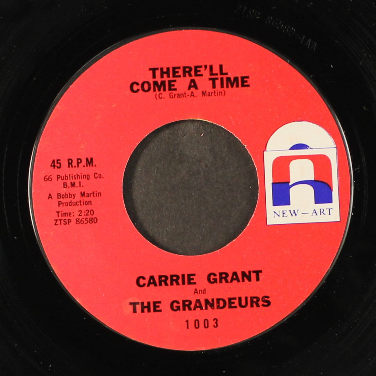 take all of my life / there'll come a time by CARRIE GRANT & GRANDEURS