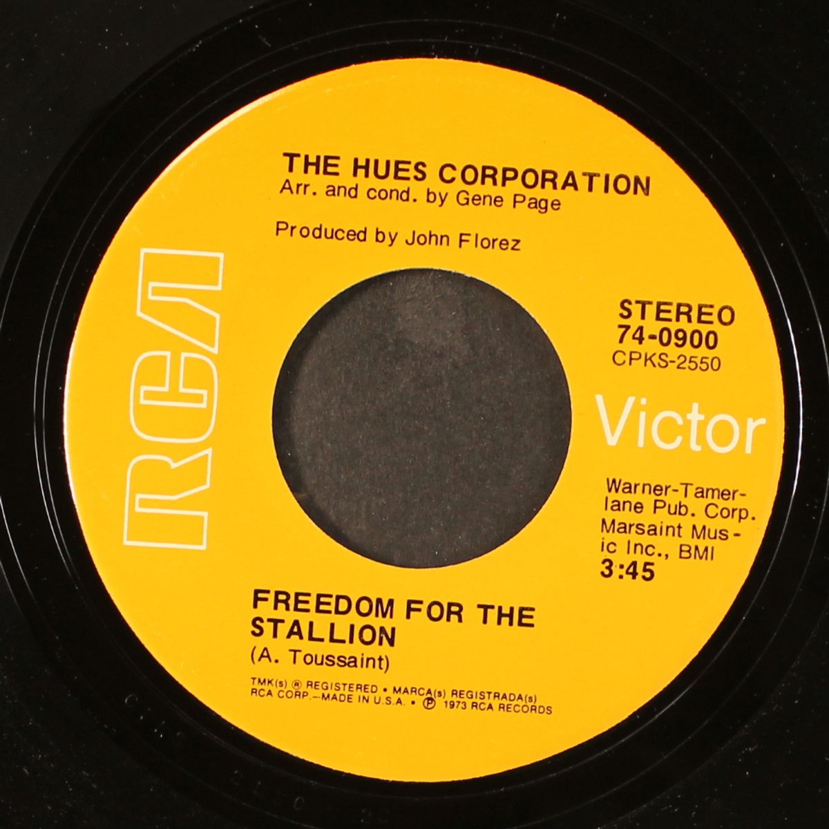 freedom for the stallion by HUES CORPORATION