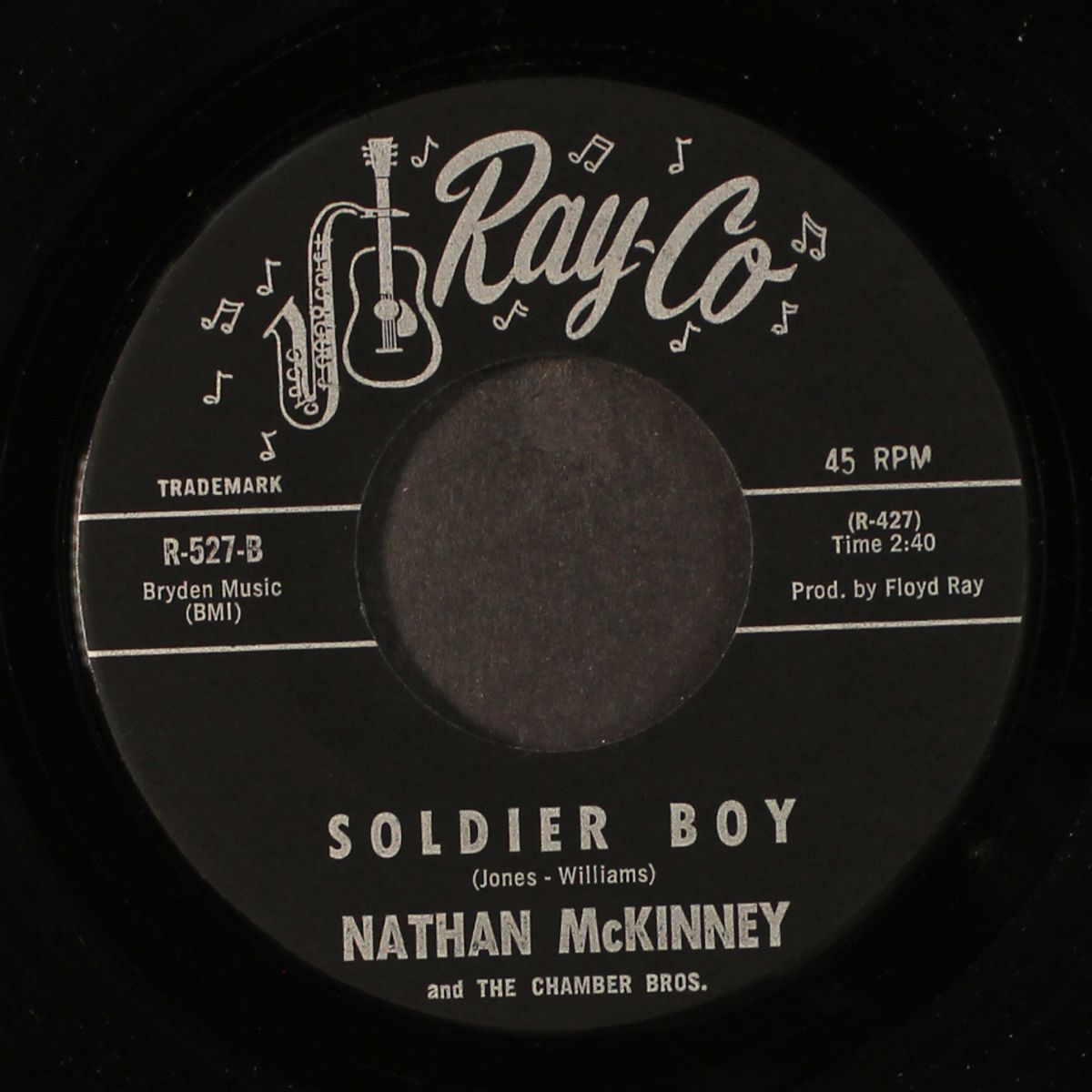 never fall in love / soldier boy by NATHAN MCKINNEY & CHAMBERS BROTHERS