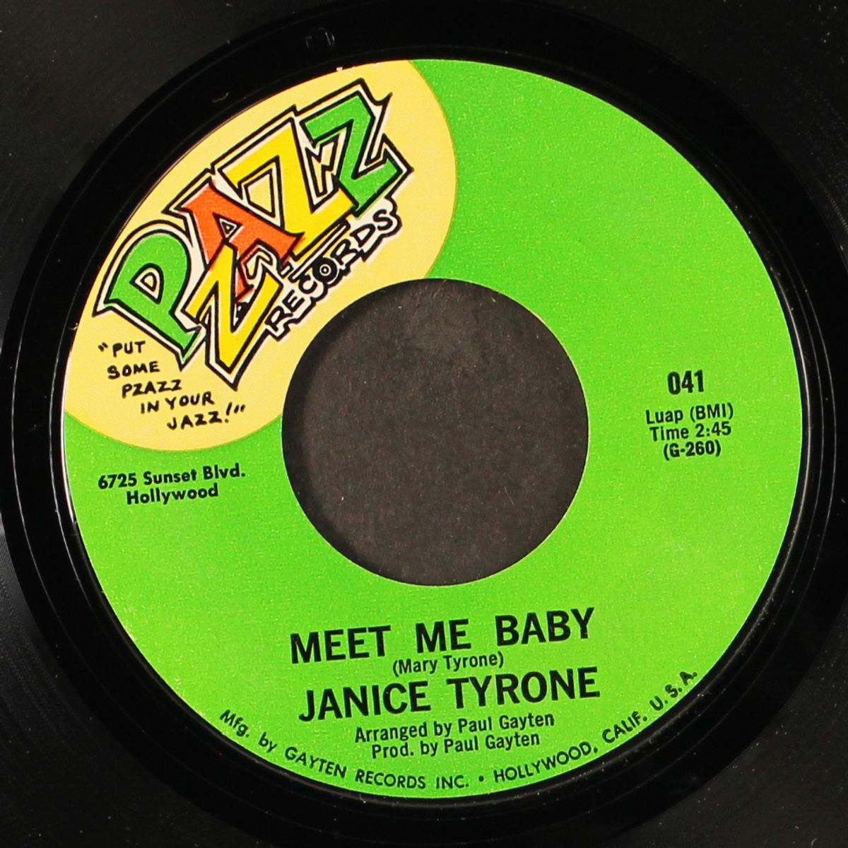 i'm gonna make it / meet me baby by JANICE TYRONE
