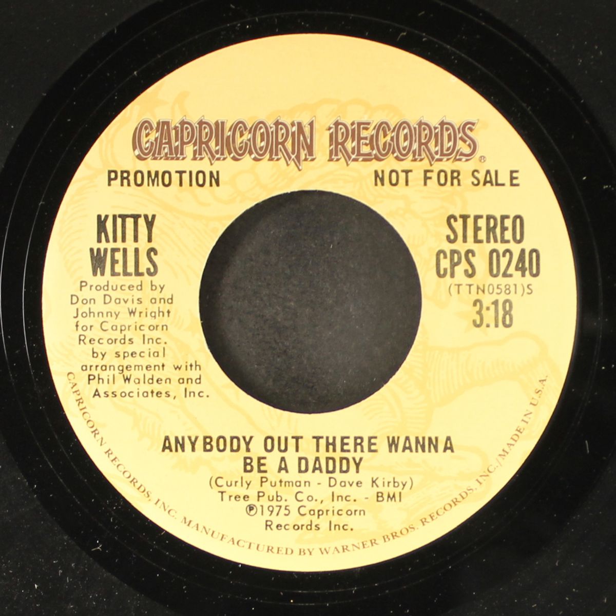 anybody out there wanna be a daddy / mono by KITTY WELLS