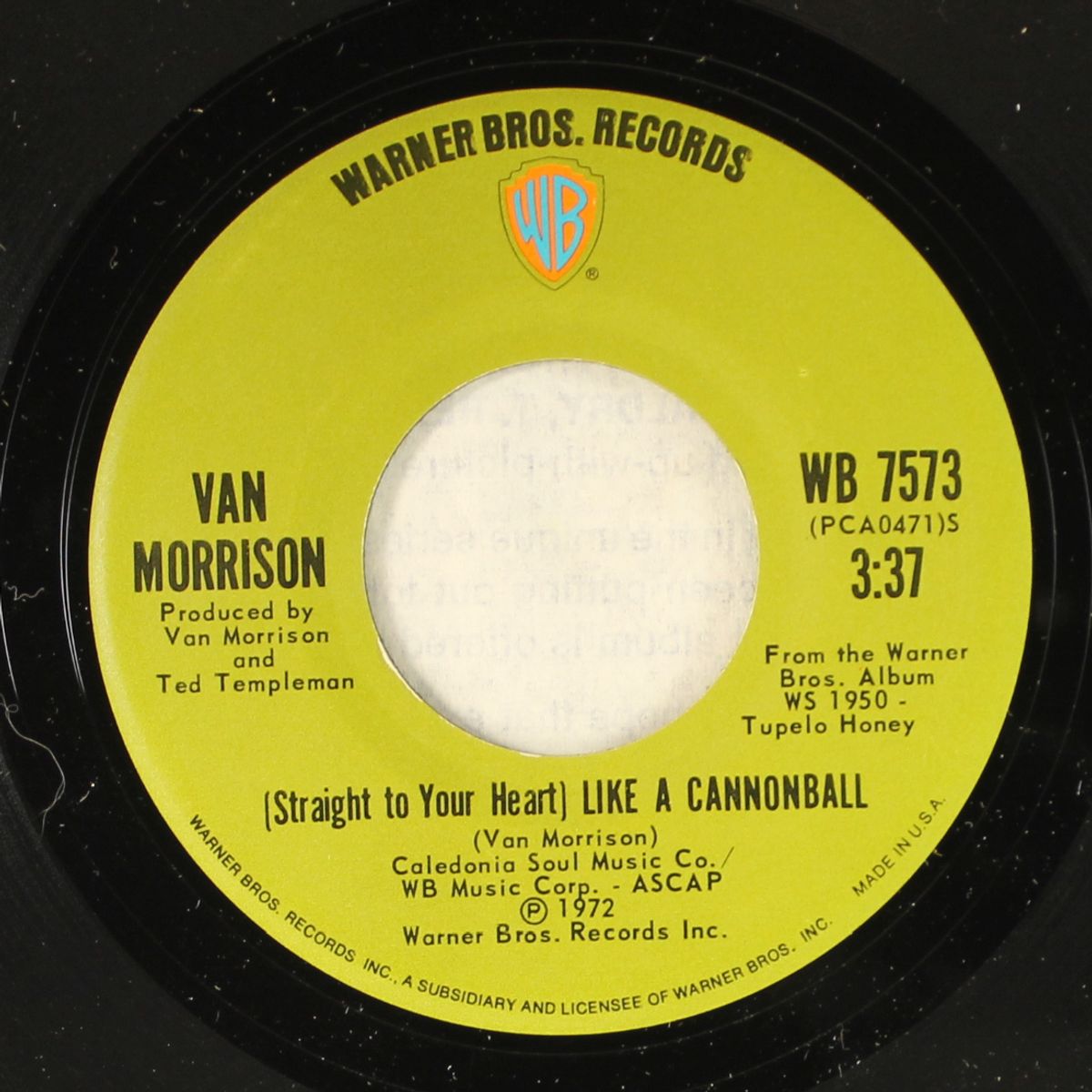 like a cannonball / old old woodstock by VAN MORRISON