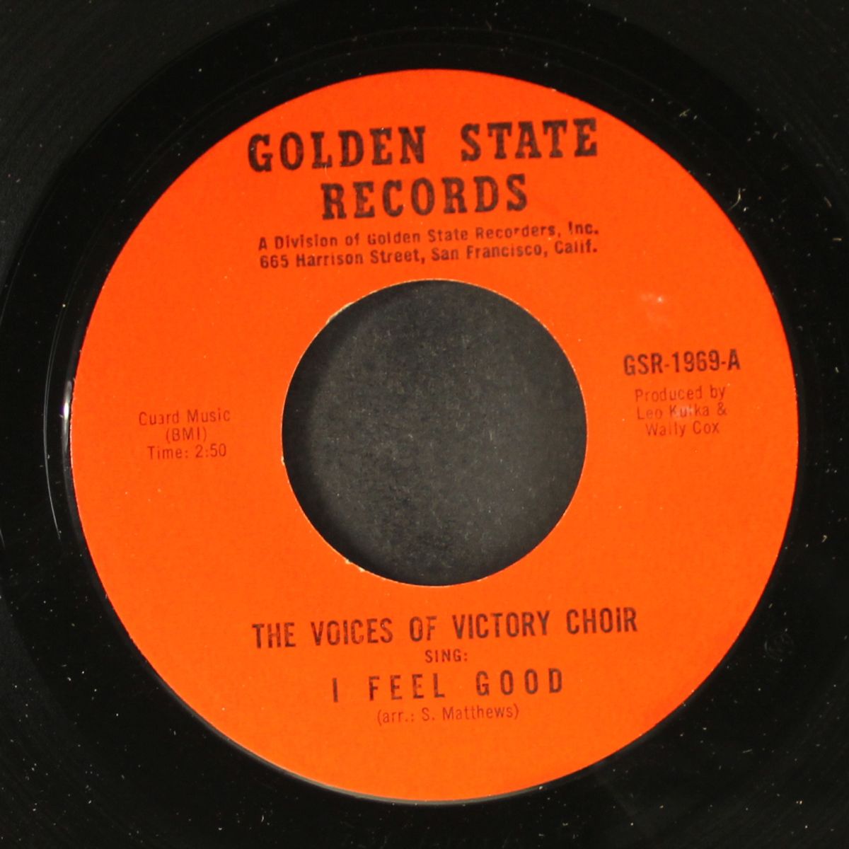 i feel good / there's no hiding place by VOICES OF VICTORY CHOIR