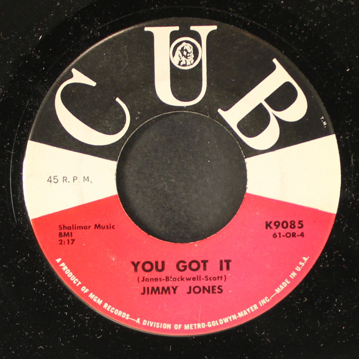 you got it / i told you so by JIMMY JONES