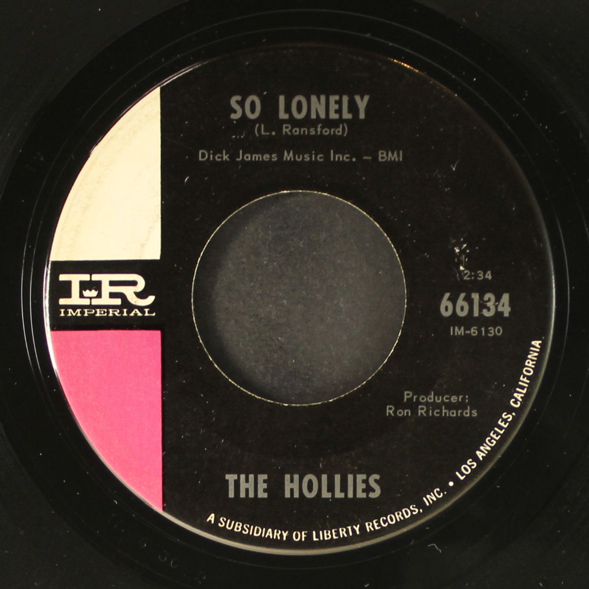 look through any window / so lonely by HOLLIES
