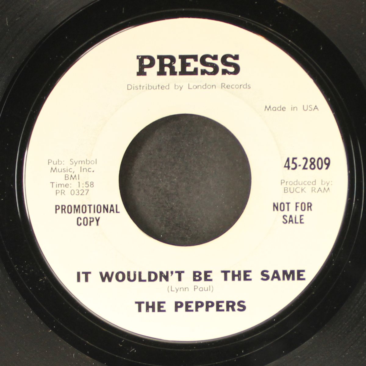 little piece of paper / it wouldn't be the same by PEPPERS