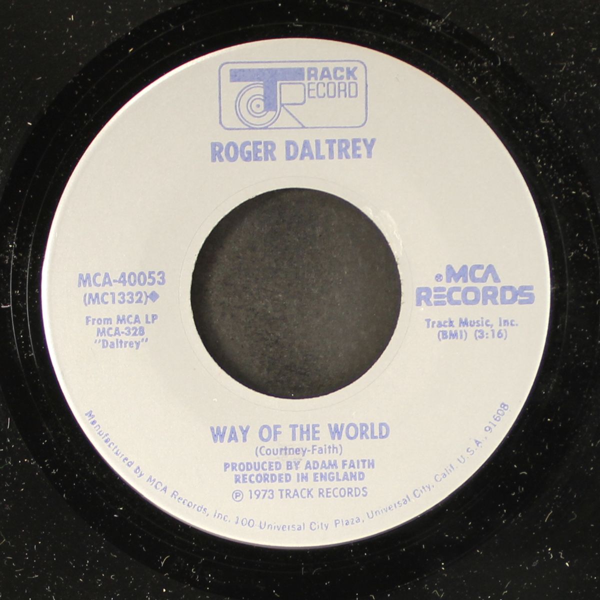 giving it all away / way of the world by ROGER DALTREY