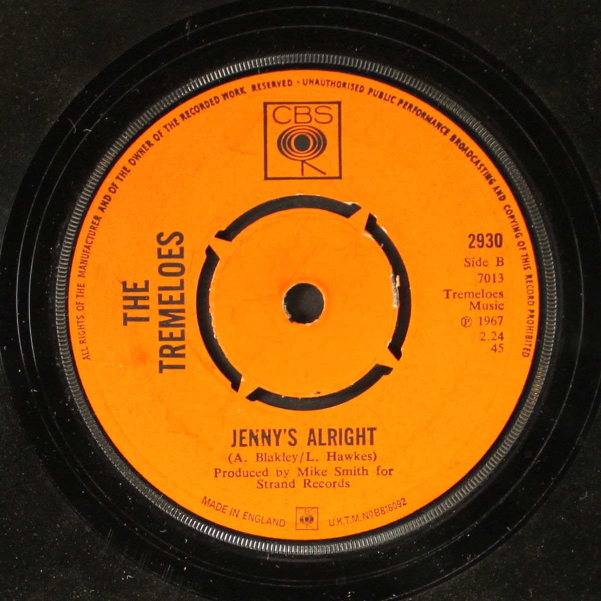 even the bad times are good / jenny's all right by TREMELOES