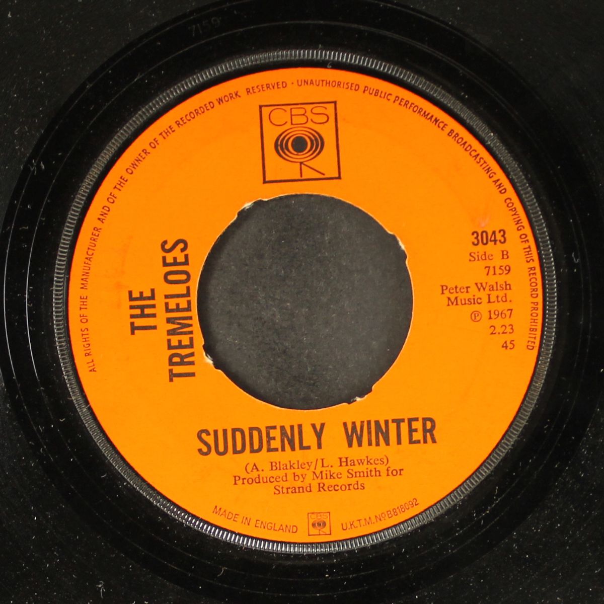 be mine / suddenly winter by TREMELOES
