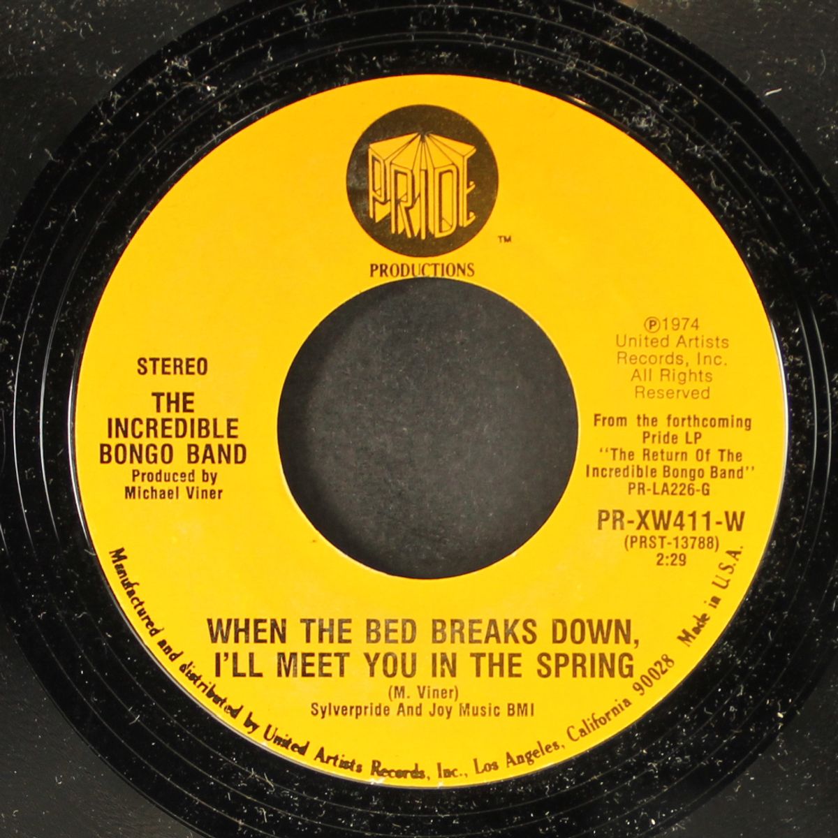 ohkey dokey / when the bed breaks down, i'll meet you in the spring by INCREDIBLE BONGO BAND