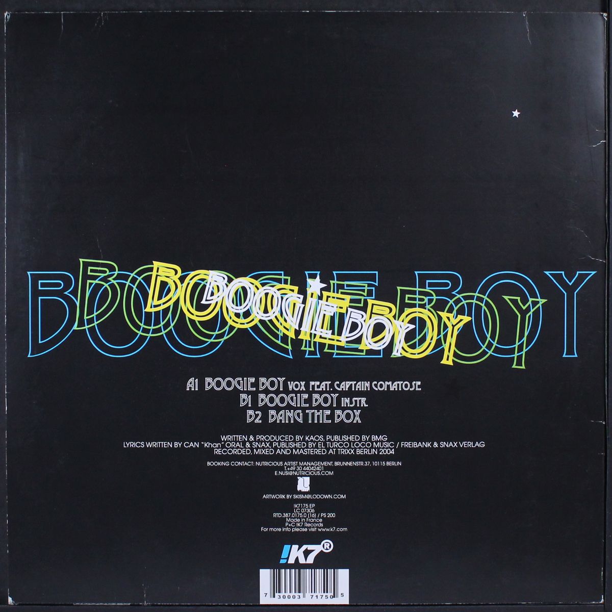boogie boy by KAOS