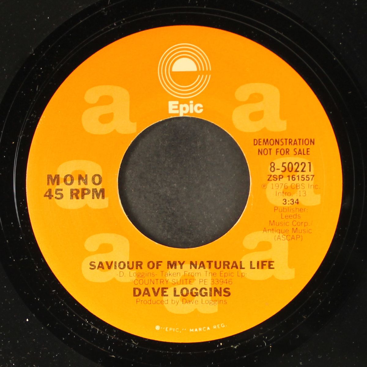 saviour of my natural life by DAVE LOGGINS
