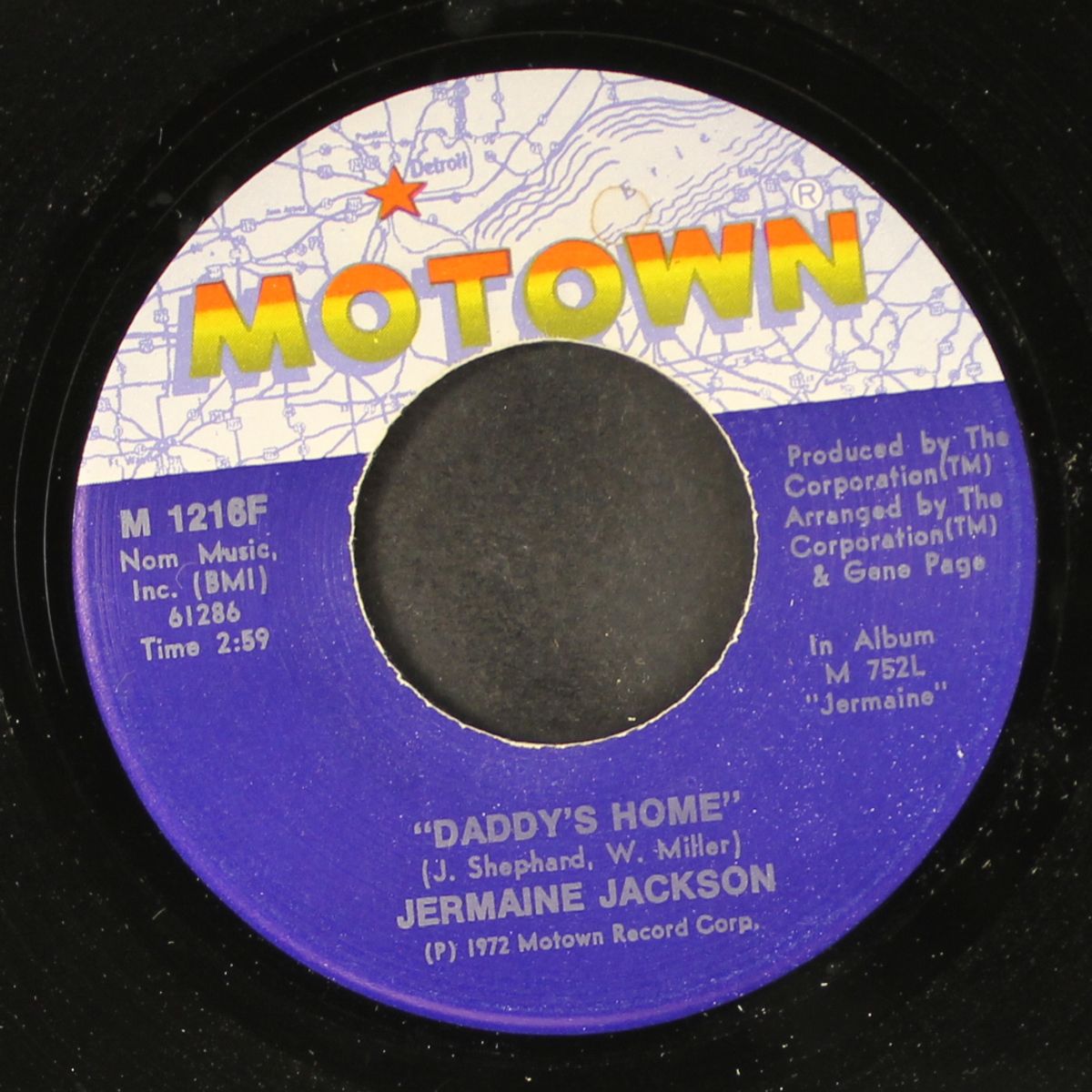 take me in your arms / daddy's home by JERMAINE JACKSON