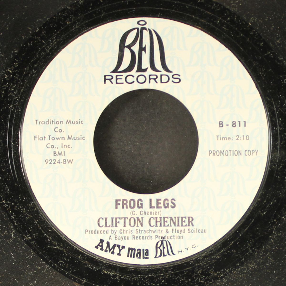 black gal / frog legs by CLIFTON CHENIER