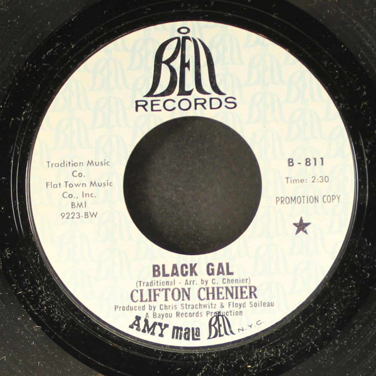 black gal / frog legs by CLIFTON CHENIER