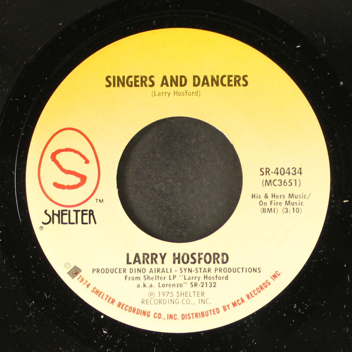 the king takes the queen / singers and dancers by LARRY HOSFORD